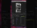 Videonu Tek Tıkla Siyah Beyaz Yap #premierepro #hergünbirefekt