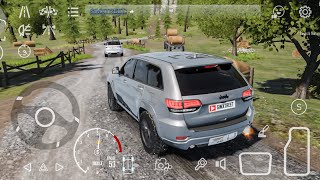 Jeep Trackhawk SRT & Range Rover Sport | 4X4 OFFROAD CONVOY | Car Parking Multiplayer 2 Gameplay screenshot 2