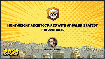 Lightweight Architectures with Angular