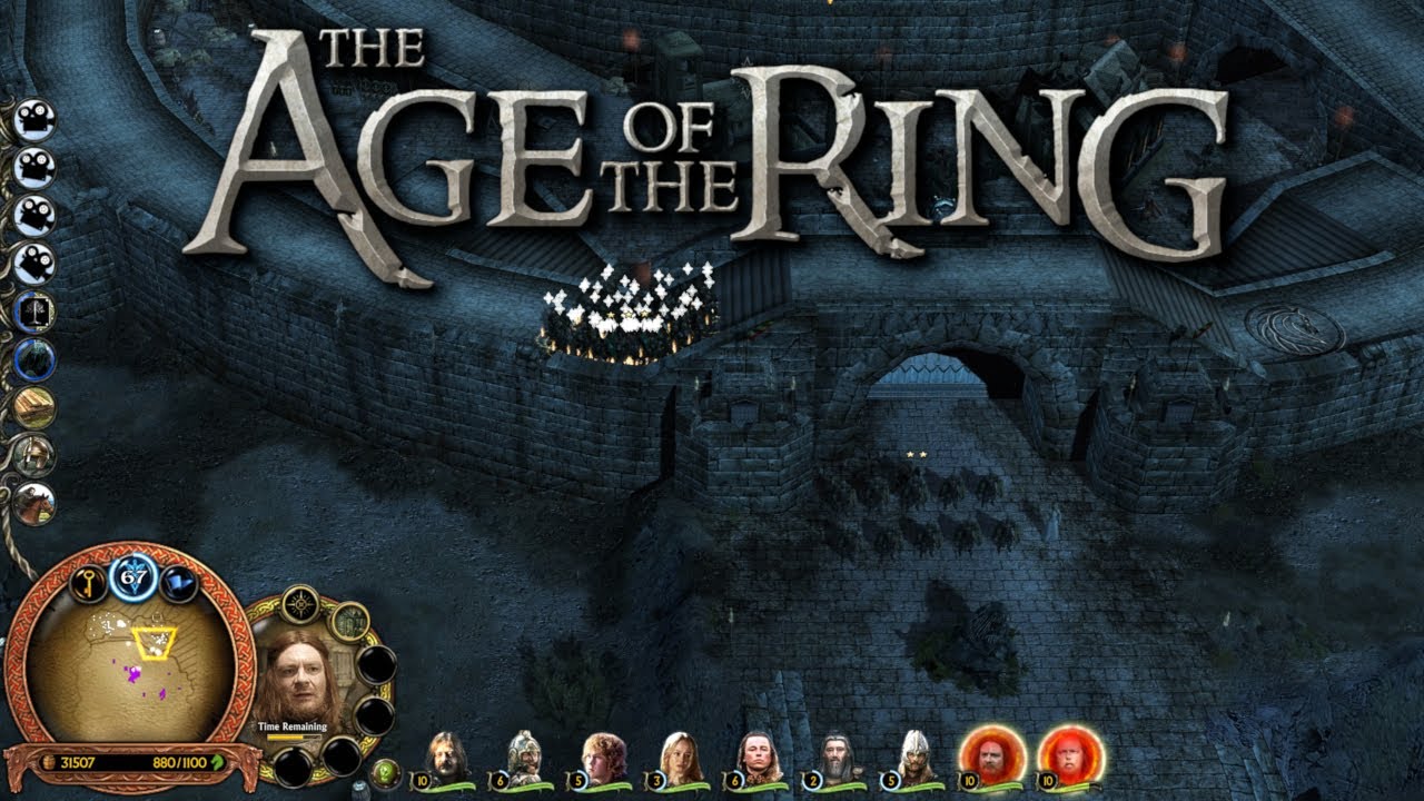 Rohan in Fortress: Helms Deep - BFME Age Of The Ring 9.1 in 4K Ultra HD 60 FPS