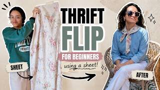 I Tried My First Thrift Flip Using a Sheet… Did It Work?