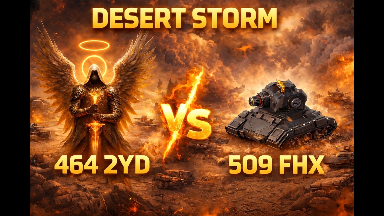 Last War: #464 #2YD Desert Storm  vs #509 #FHX