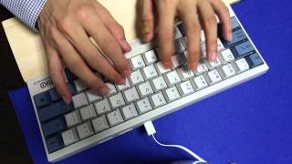 HHKB Pro2 typing   on the soft pad screenshot 4