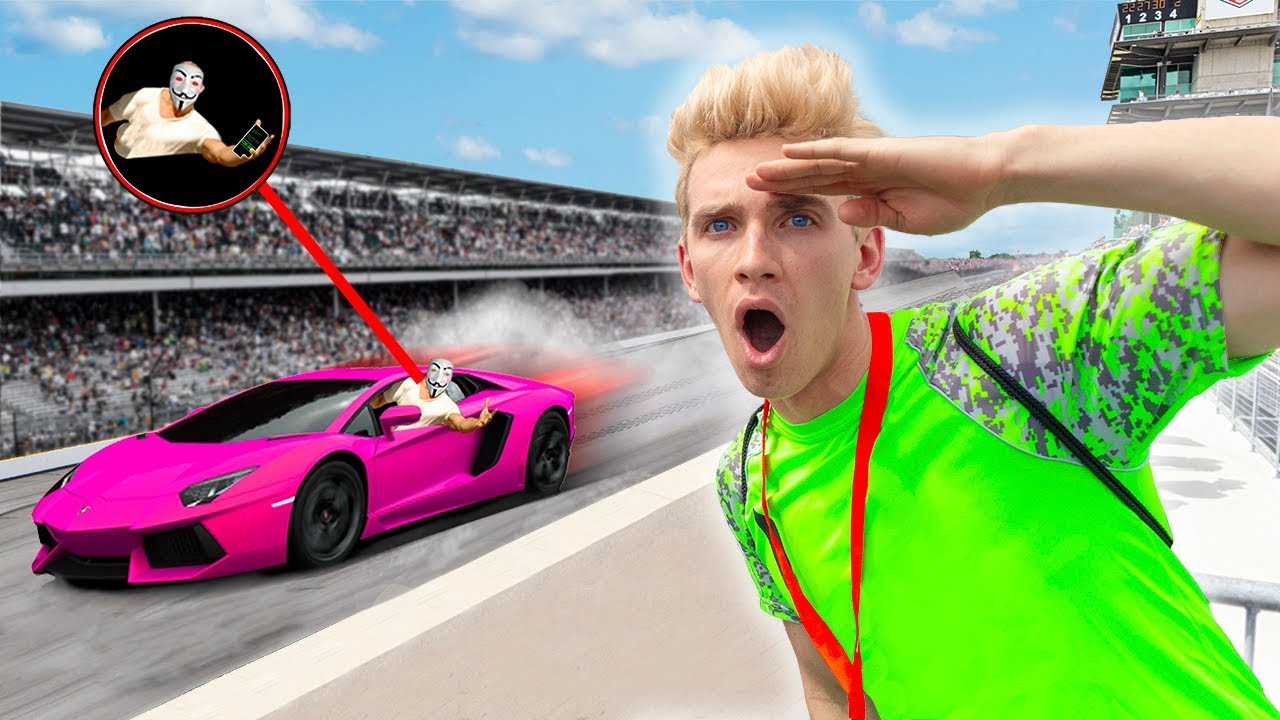 UNDERCOVER Race Car Mission to Recover Top Secret Code!! (Stop