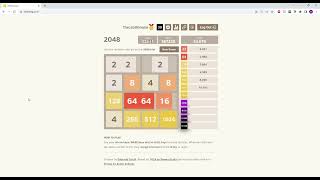 2048 in 0:34.383 (FORMER non-NKRO World Record)