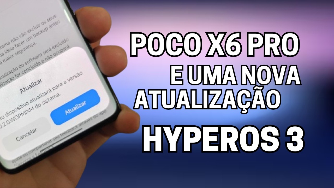 HyperOS 3  Estável: Xiaomi Inicia Distribuição Oficial Hoje! (Poco X6 Pro e mais)