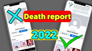 Memorialize report new trick 2022 | Death report new trick 2022 | Facebook Remembering Report || MT