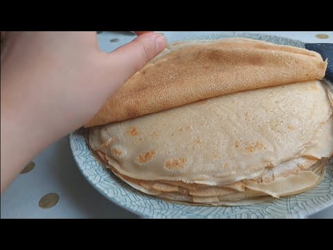 როგორ მოვამზადოთ ბლინები წყალზე /ვიდეო რეცეპტი