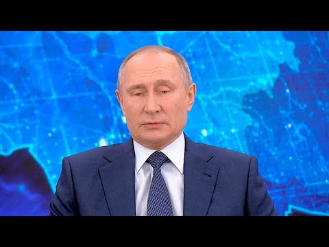 Началась большая пресс конференция Владимира Путина