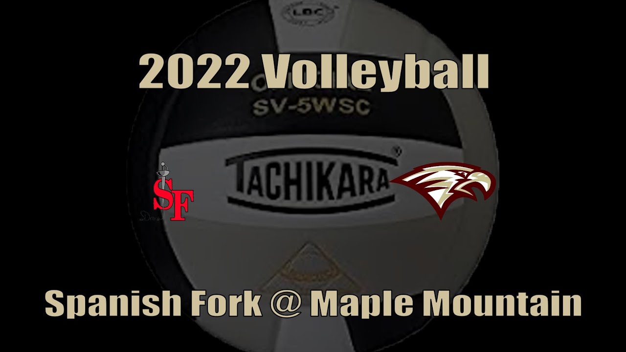 Volleyball JV Spanish Fork Maple Mountain 2022 YouTube