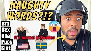 Brit Reacts to THE WEIRDEST SWEDISH WORDS!!