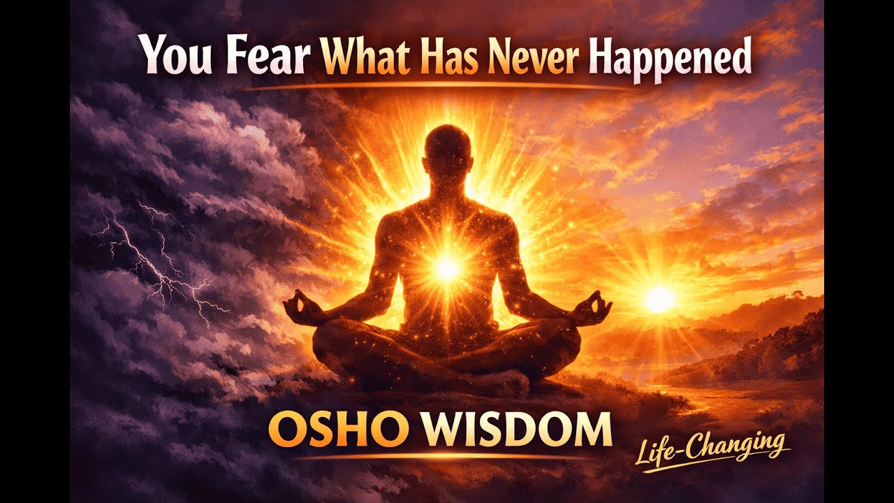 You Fear What Has Never Happened" | Osho on Fear & Living in the Present | Life-Changing Wisdom