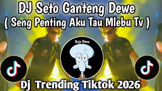DJ SETO GANTENG DEWE GANTENG TEMEN SETO I SENG PENTING AKU TAU MLEBU TV II DJ VIRAL FYP TIKTOK 2026
