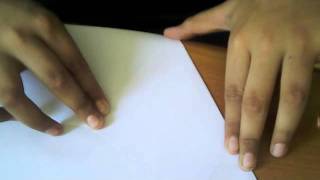 How to cut an Equilateral Triangle from a Rectangle paper