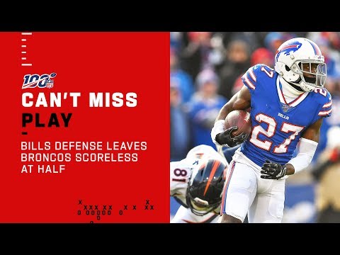 Bills Defense Leaves Broncos Scoreless at Half