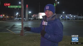 Tuesday 5:30 a.m. Live Winter Weather Update