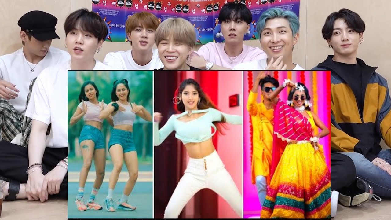 BTS REACTION Must Watch New Song Dance Video 2024, Anushka Sen,  Jannat Zubair Indias Best Tik tok