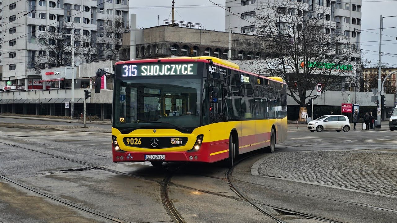 [🇵🇱PL] PPUH Kłosok (Wrocław) - Mercedes-Benz Conecto LF II #9026 - [🚍315➡️SWOJCZYCE]