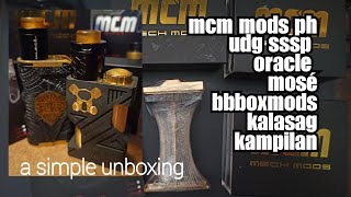 MCM UDG SSSP simple unboxing featuring the Oracle RDA, the Mose 25 RDA  and the Kalasag.