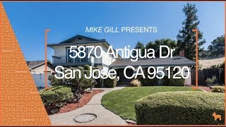 TOUR: Spacious Home on Large Lot: 5870 Antigua Dr, San Jose, CA 95120