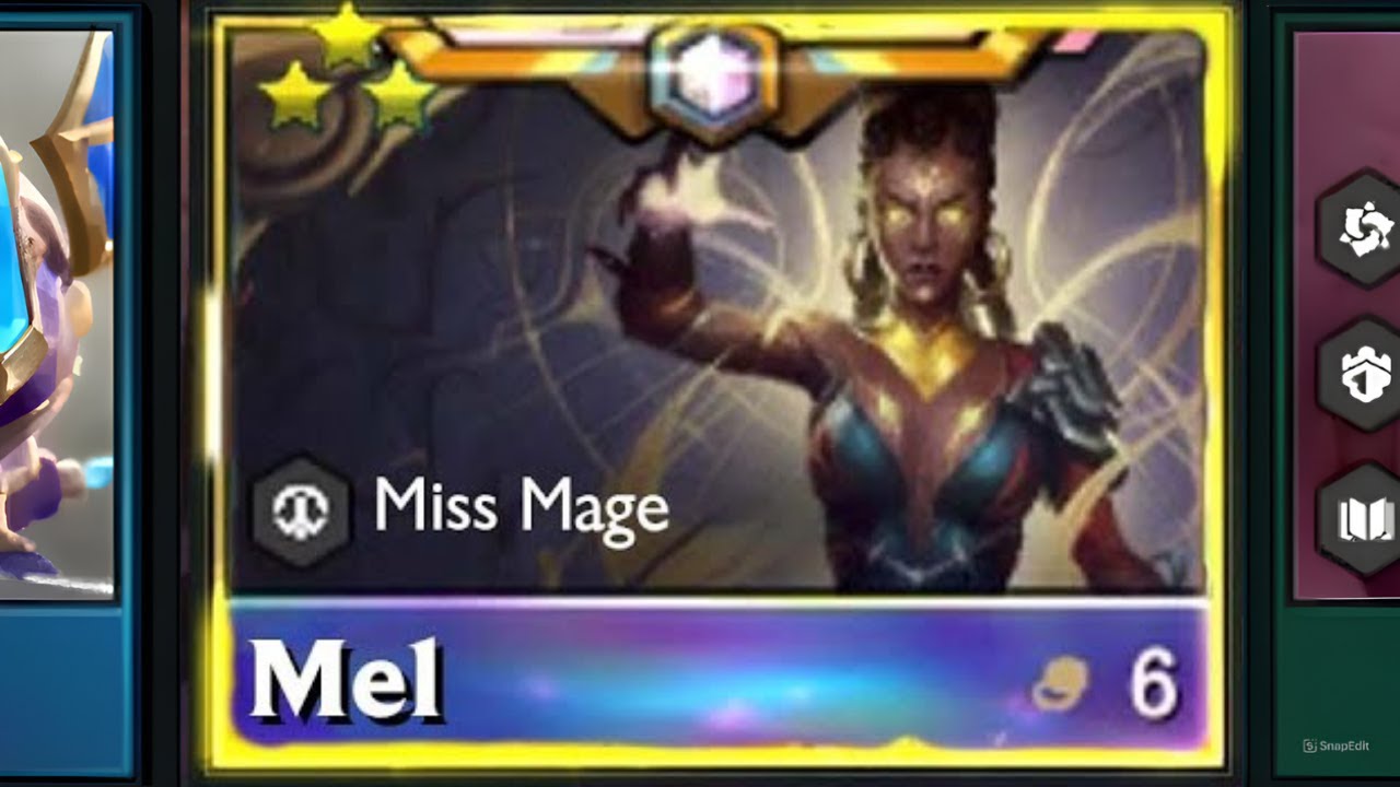 3 Star Mel 6 Cost ?⭐⭐⭐| TFT SET 13 Arcane