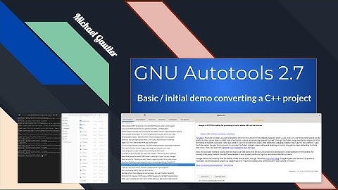 Autotools Conversion | Basic Demo & Example