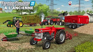 Farming Simulator 22 OLD GENERATION | Collecting bales & Harvesting sugar beets