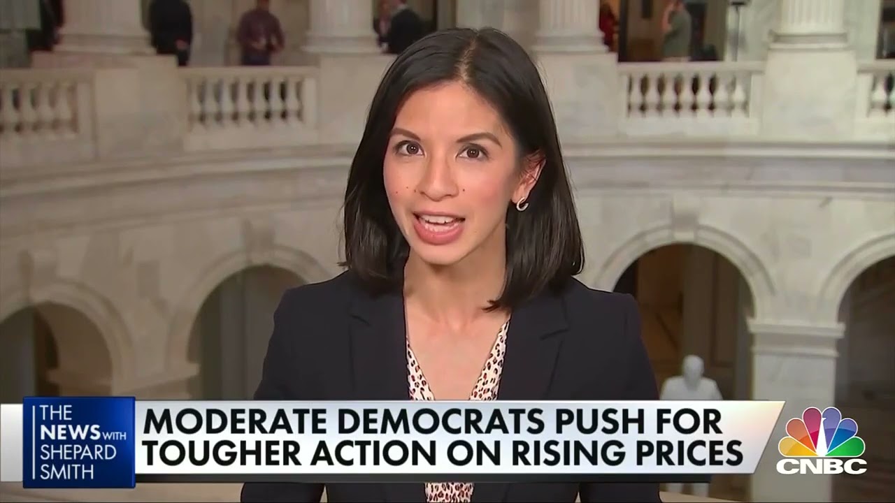 "Moderate Democrats Push Their Party to Do More to Fight Inflation" on CNBC