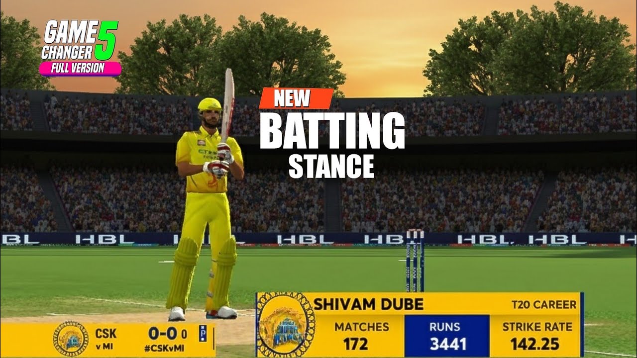 Game Changer 5 v4.2 | New batting Stance