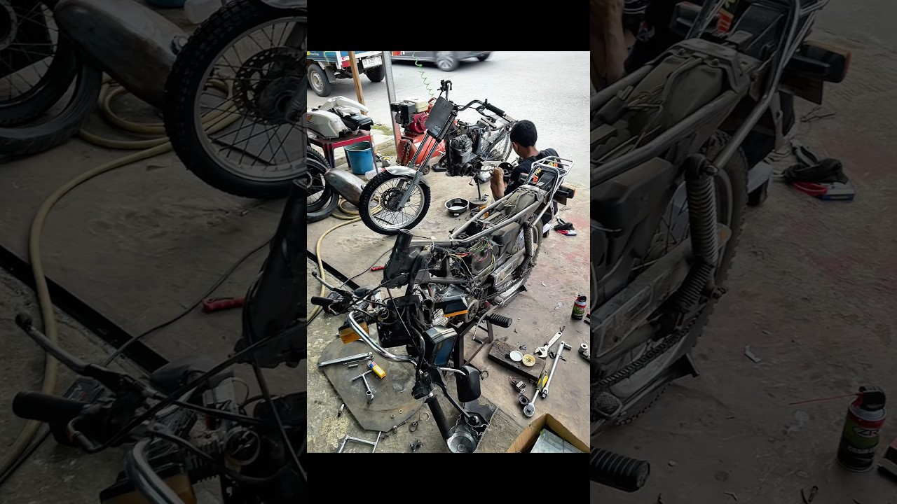 Service Berat Honda Win Dan GLPro CDI