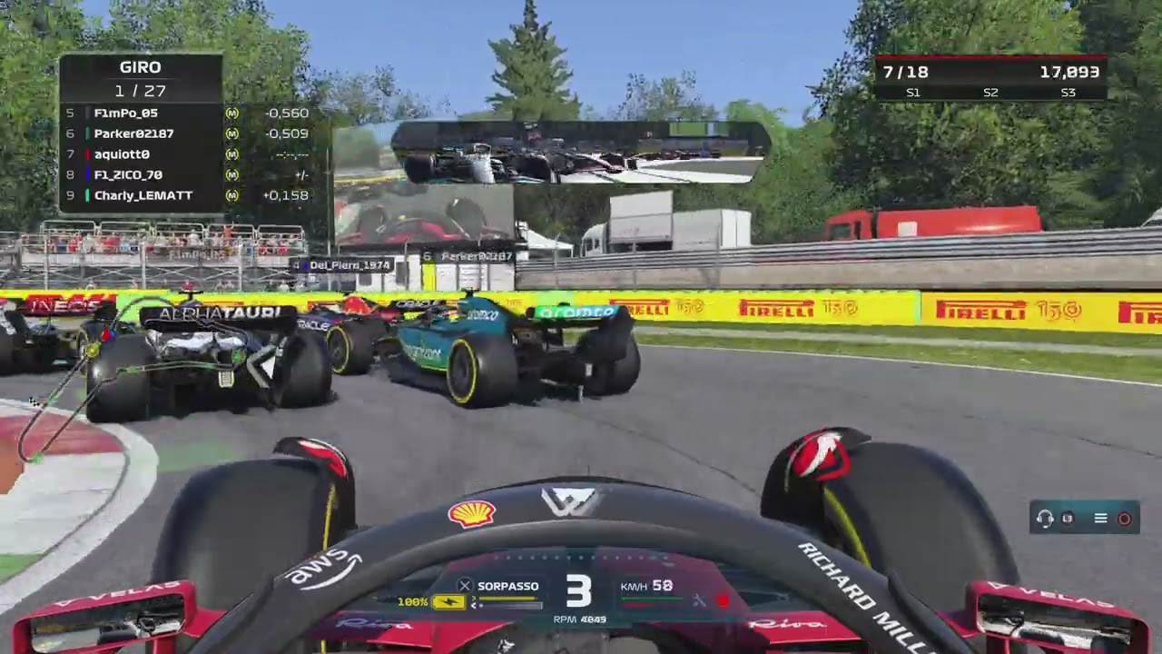 F1 22 Vpr Monza - Partenza