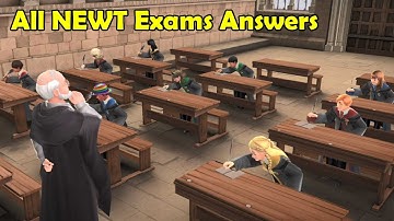All NEWT Exams Answers Harry Potter Hogwarts Mystery