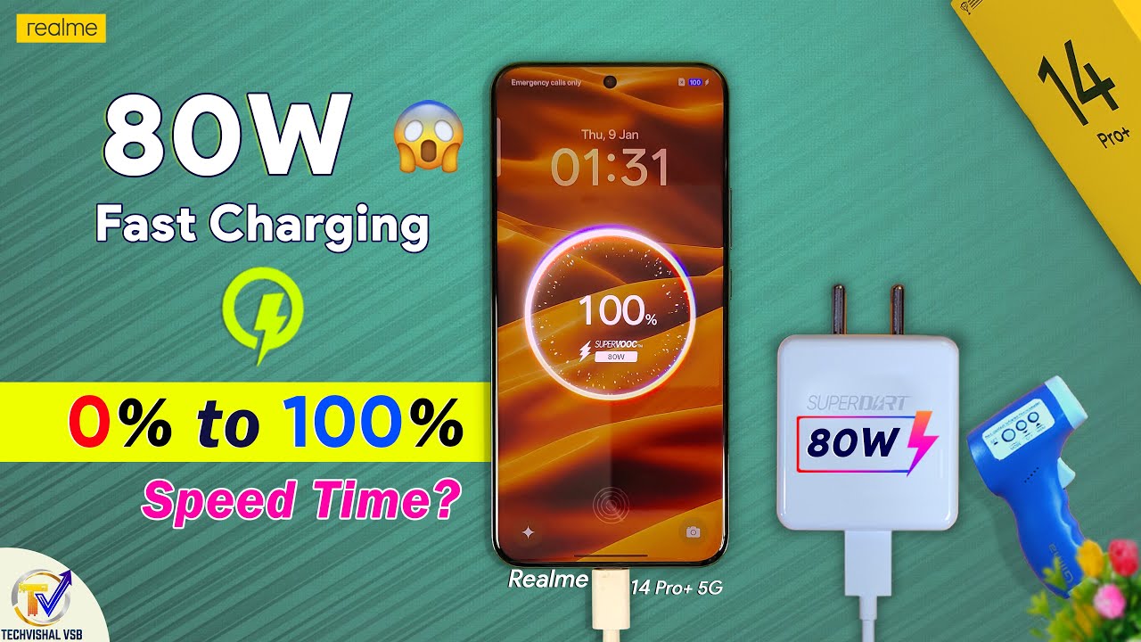 Realme 14 Pro Plus 5g Battery Charging Test (0-100%) 80W Battery Test | Realme 14 Pro Plus 5g Test
