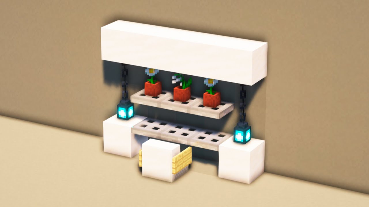 Cool Stylish Workplace In Minecraft