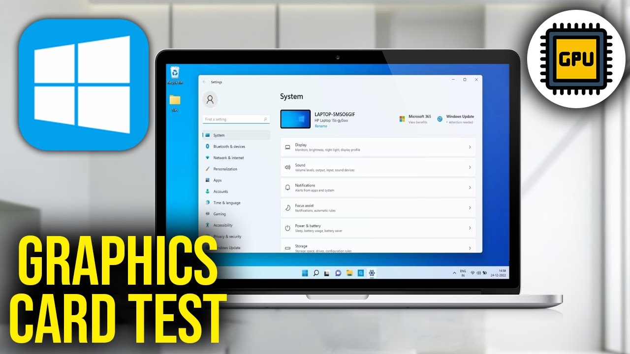 Graphics Connection Test How To Check If Your Graphics Card is Working Properly GPU ...