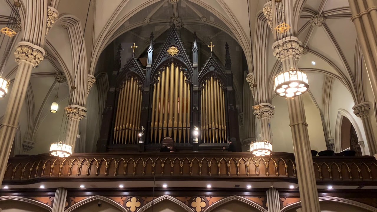 Introduction to  "Home, Sweet Home" by Dudley Buck on the 1868 Henry Erben pipe organ