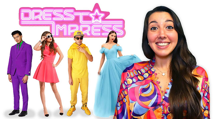 GIOCHIAMO A DRESS TO IMPRESS NELLA VITA REALE!