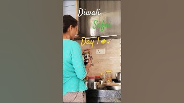 Diwali Safai:Day1🧽🧹#diwali #trending #asmr #ytshorts #shorts #findingher #song #minivlog #vlog #fypシ