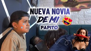 TIENE NUEVA NOVIA MI PAPI Y SU EX LE DESCUBRE 😱