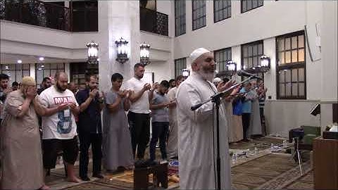 دعاء ختم القرآن الكريم في تراويح رمضان 1442 ه 2021  م لشيخ القراء بلال بارودي من مسجد السلام