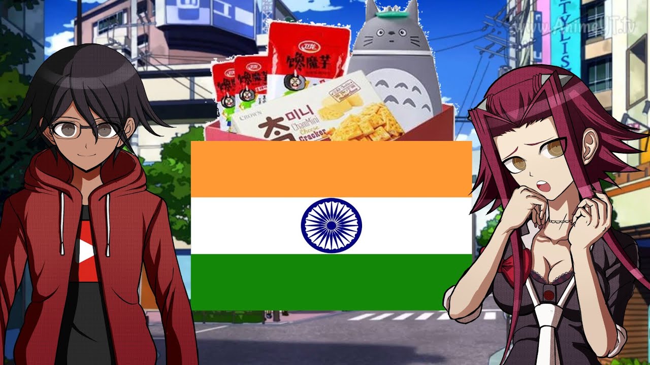 Crimson and Rukia are trying out snacks from India - YouTube