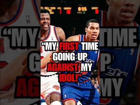 Rasheed Wallace TELLS A STORY of his FIRST TIME PLAYING AGAINST Patrick Ewing! 🔥#shorts #nba