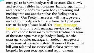Best Nuru Massage in London
