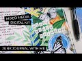 Traveler's Notebook Junk Journal with me | Junk Journal Collage | Ep #30