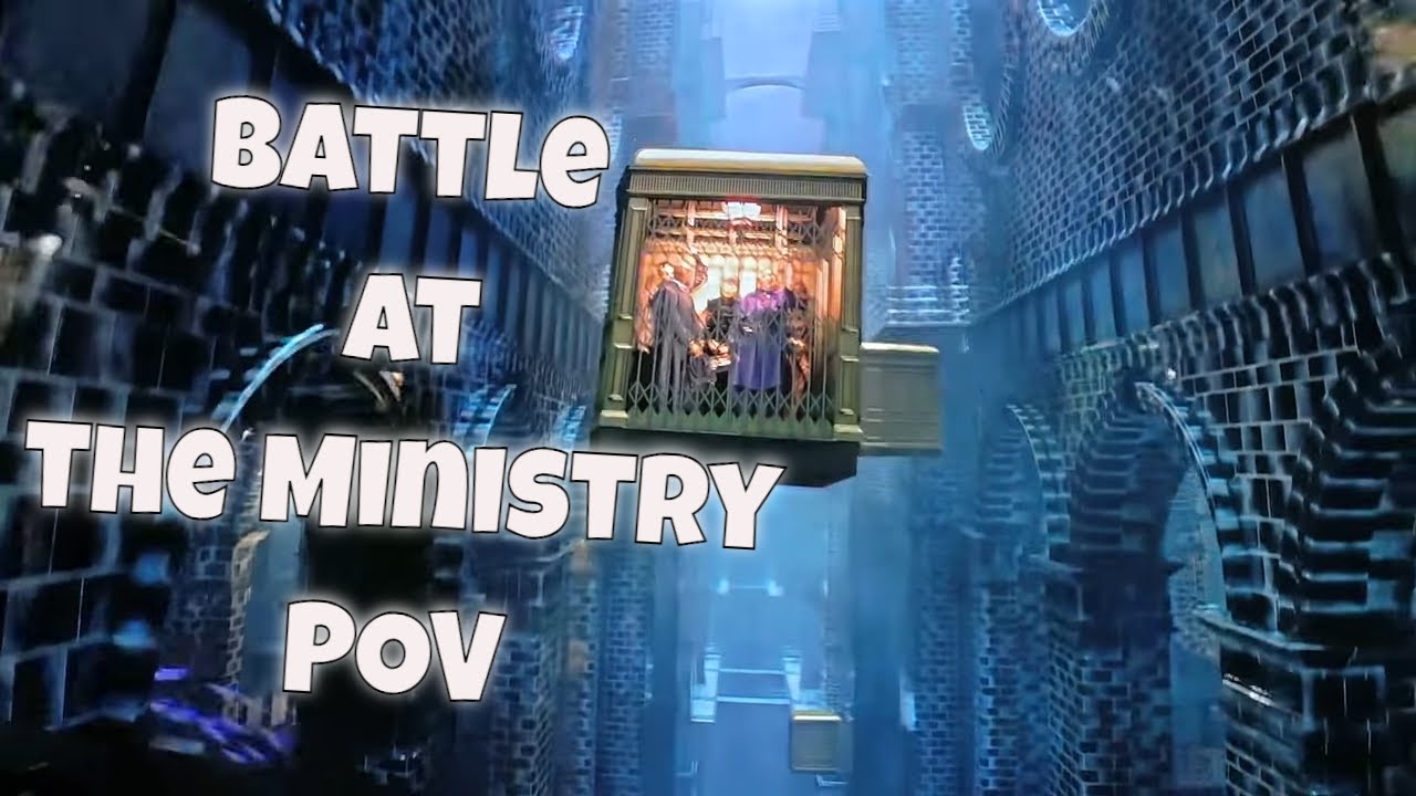 EPIC UNIVERSE : Harry Potter the Battle at the Ministry Full Ride POV ...