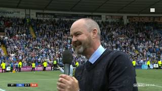 Steve Clarke gives passionate speech after guiding Kilmarnock to 3rd for first time since 1966!