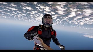 Skydiving Fly Log | Head-down exit and back-fly | May 2017