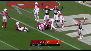 Donavon Peoples-Jones Amazing Hail Mary TD Catch Before Halftime|Browns vs Cardinals