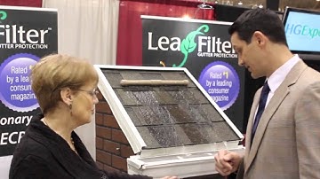 Leaf Guard Demonstration at Home Improvement Show | LeafFilter