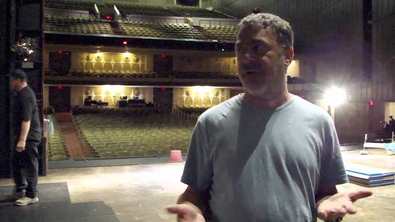 Backstage at Billy Elliot